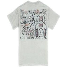 Southern Couture Classic It is Well Sheet Music T-Shirt