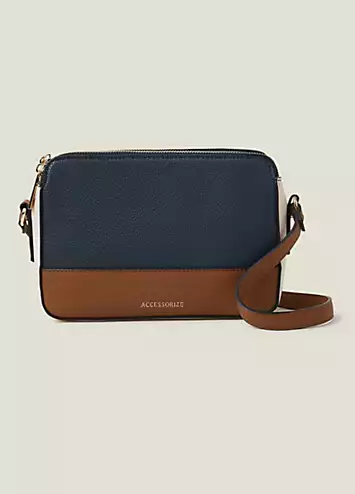 Suedette Classic Crossbody Bag by Accessorize | Look Again