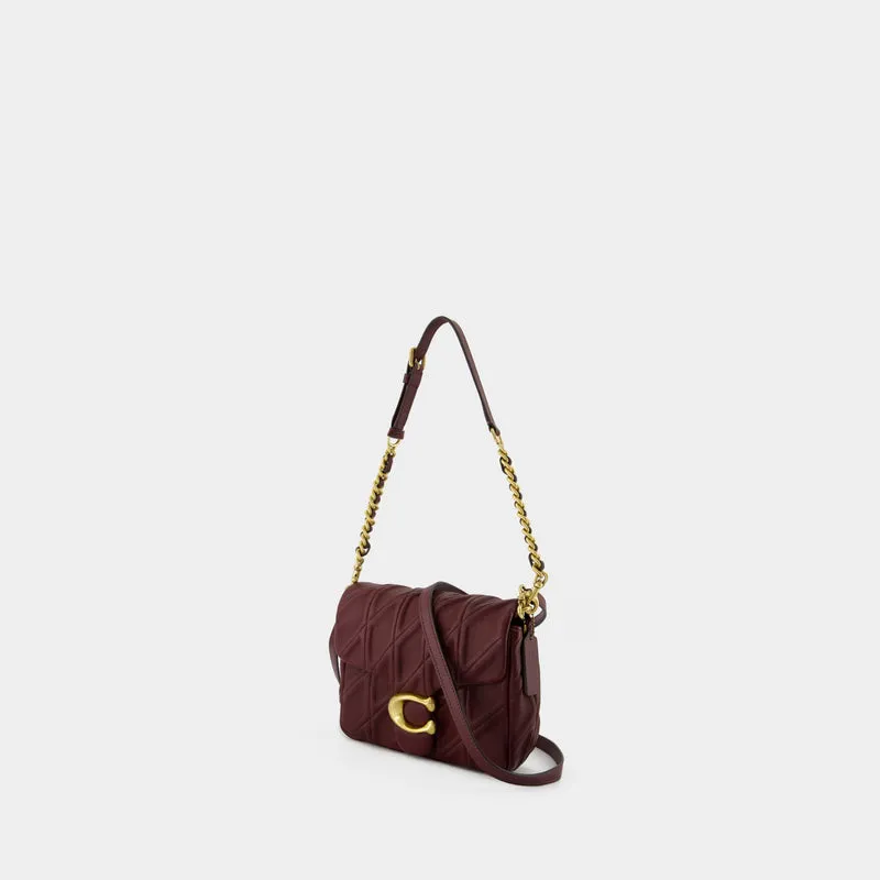 Tabby Shoulder Bag - Coach - Leather - Red