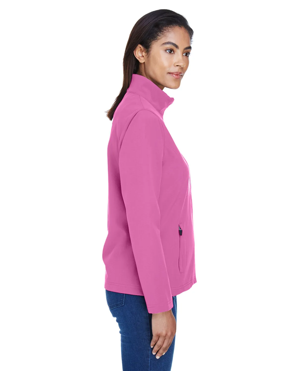 Team 365 TT80W Ladies' Leader Soft Shell Jacket SKU: TT80W