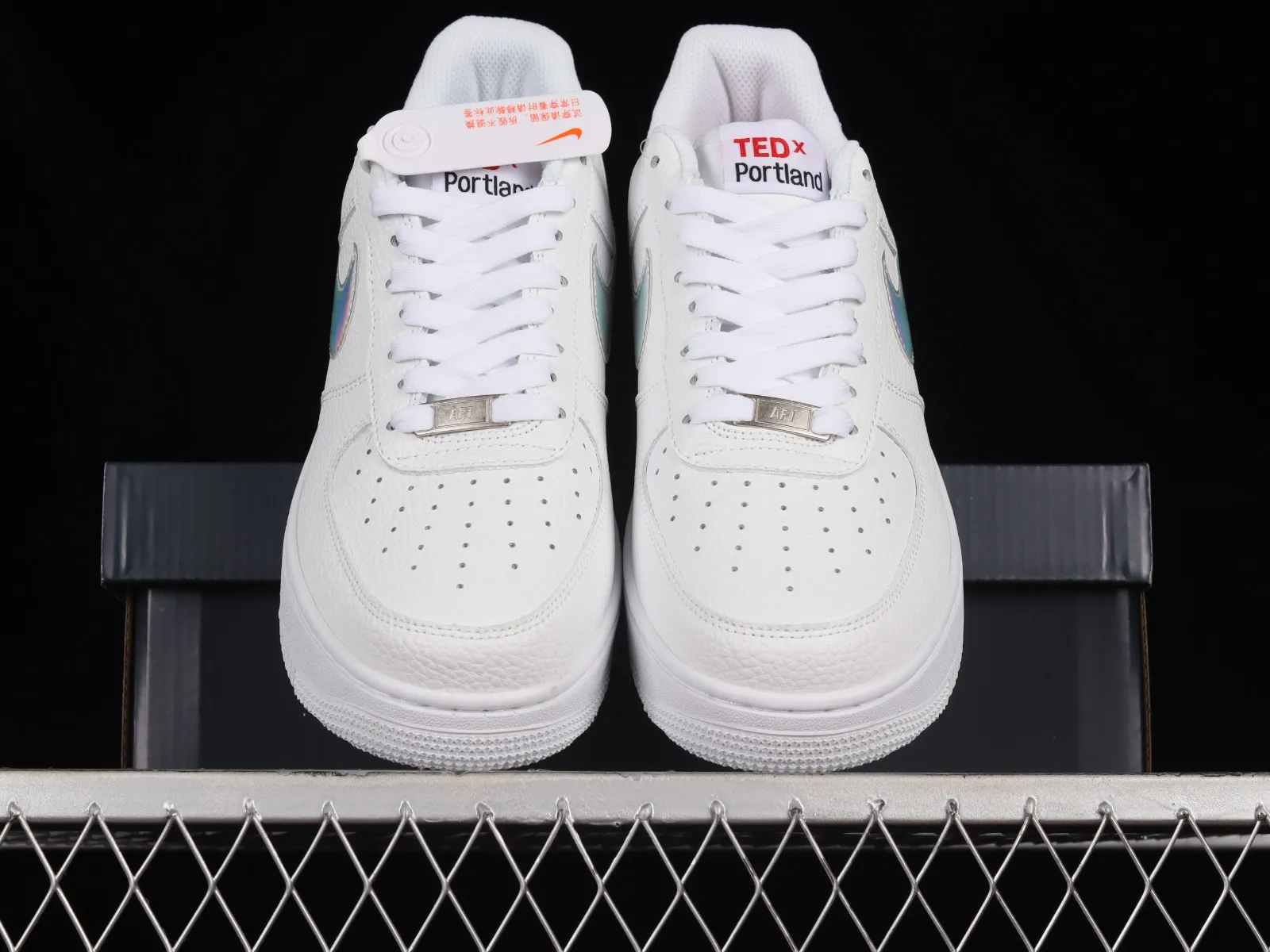 TED x Portland x Nike Air Force 1 07 Low White Multi-Color DD8959-705