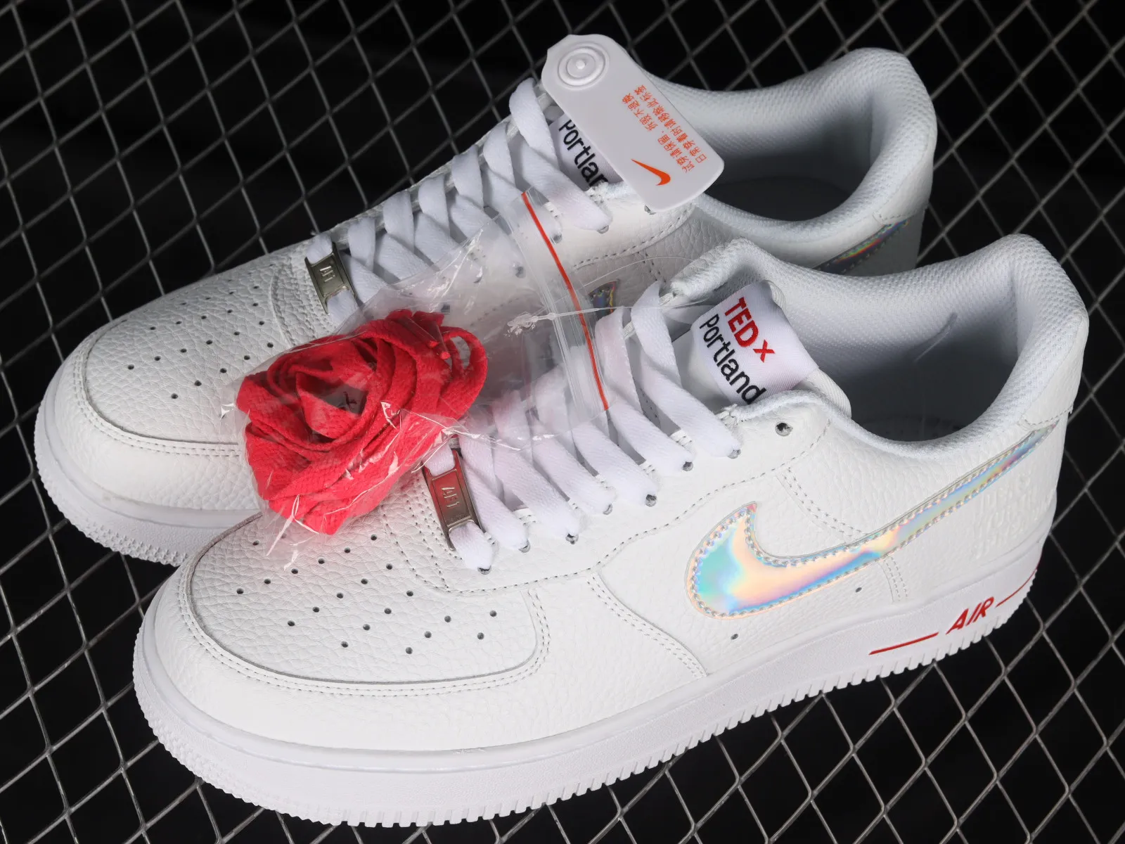 TED x Portland x Nike Air Force 1 07 Low White Multi-Color DD8959-705