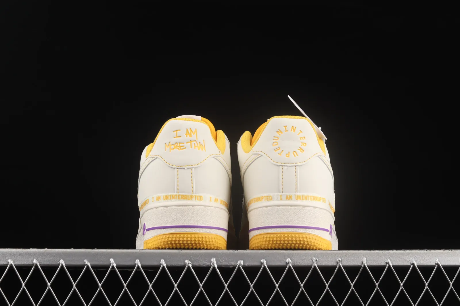 Uninterrupted x Nike Air Force 1 Low MORE THAN White Yellow DW8802-605