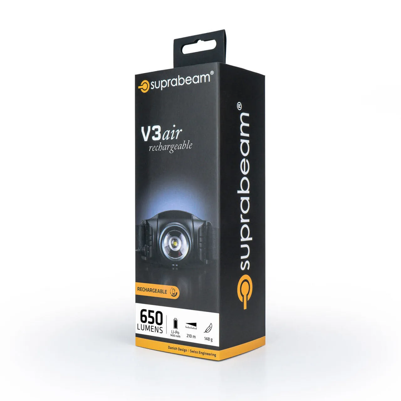 V3air 650 Rechargeable Headlamp