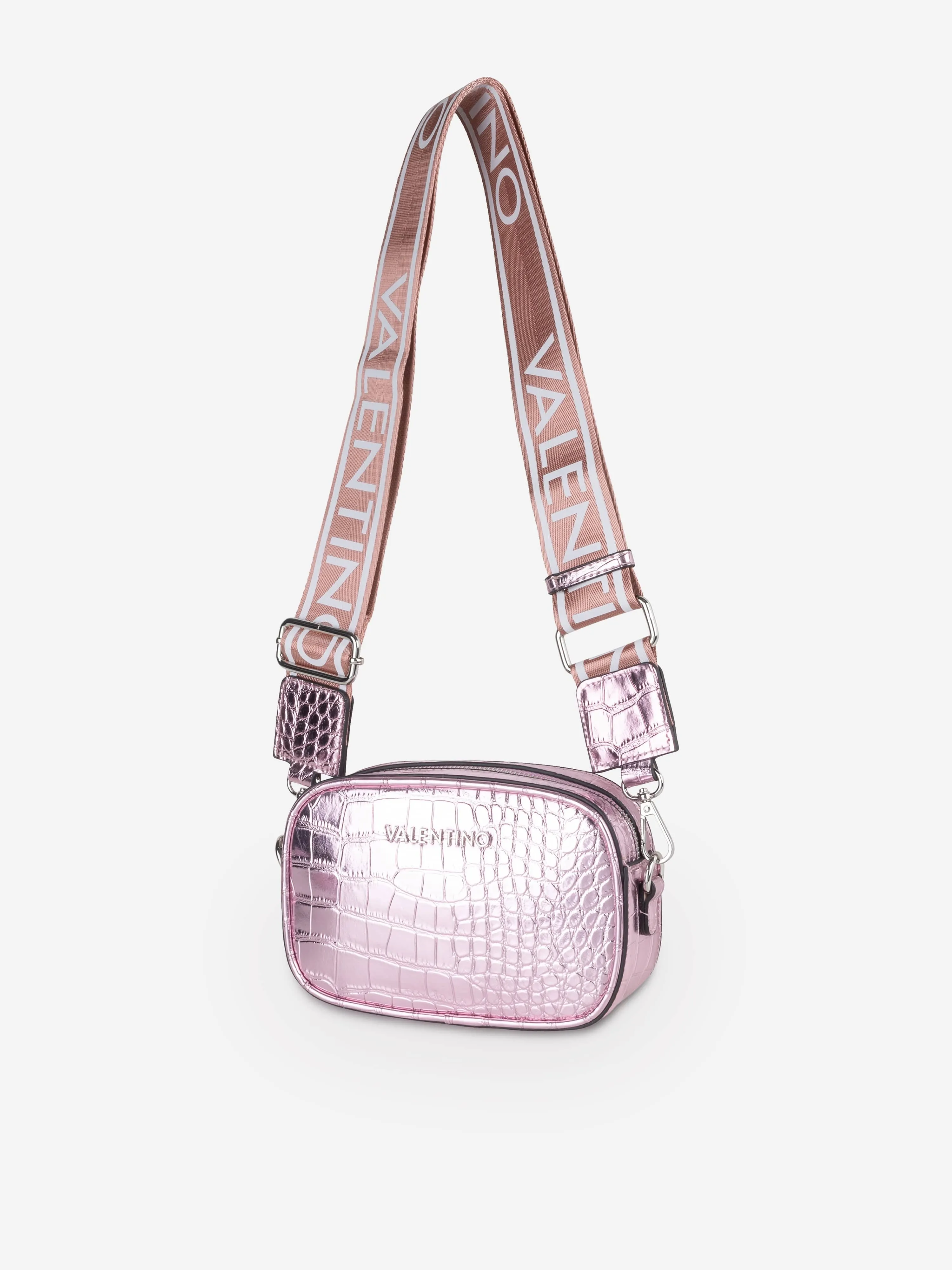 Valentino Girls Miramar Crossbody Bag in Pink (13cm)