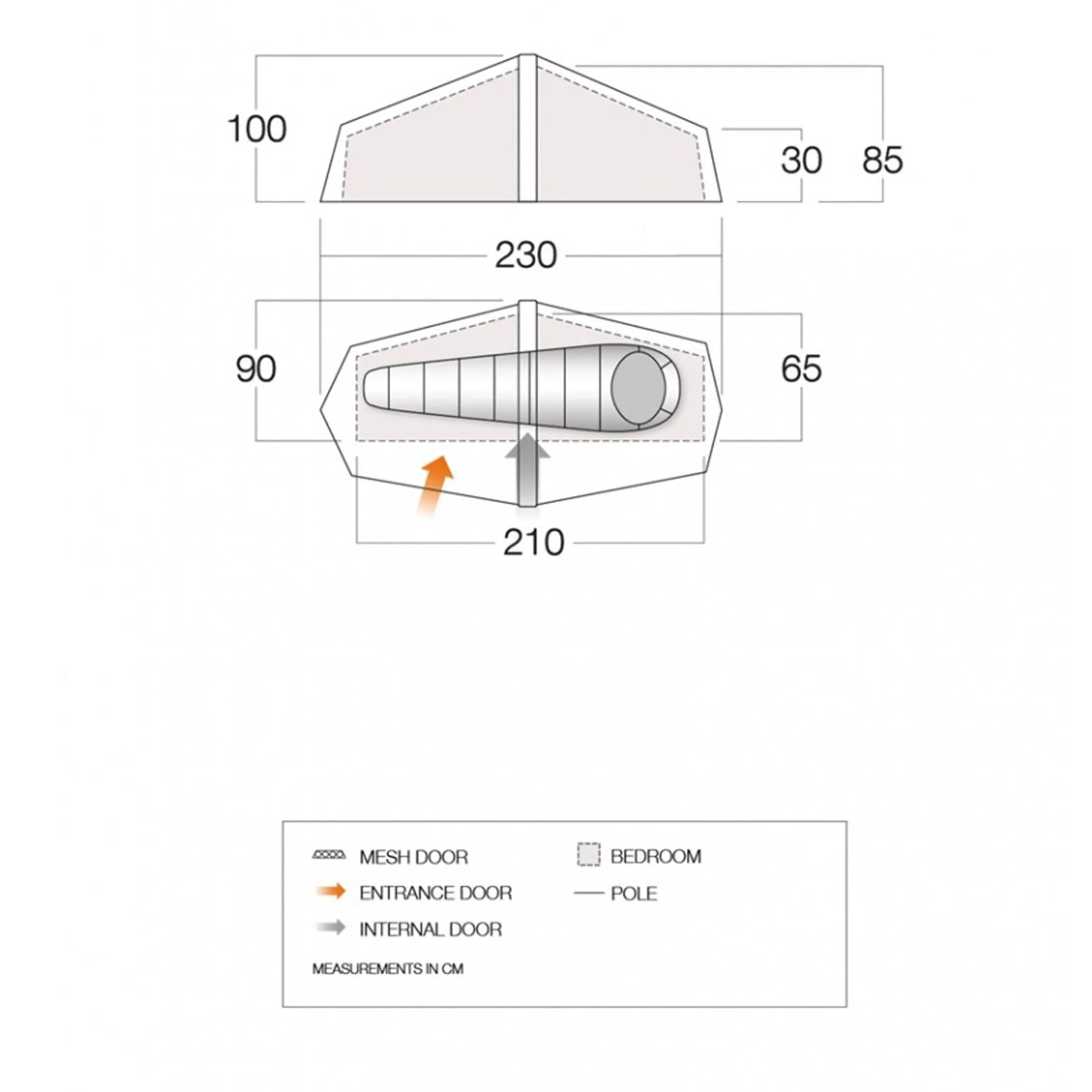 Vango Helium UL Air Tent