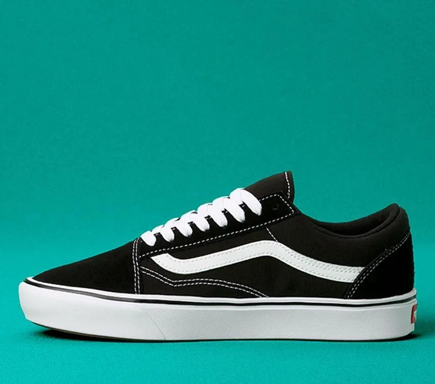 VANS COMFYCUSH OLD SKOOL - BLACK/TRUE WHITE