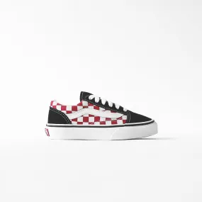 Vans     kids old skool checkerboard