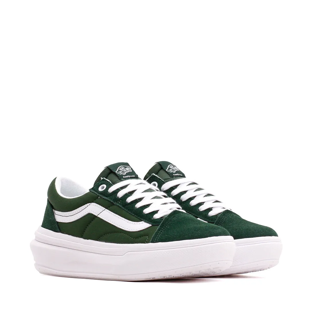 Vans Men Old Skool Overt CC Dark Green White VN0A7Q5EDGY