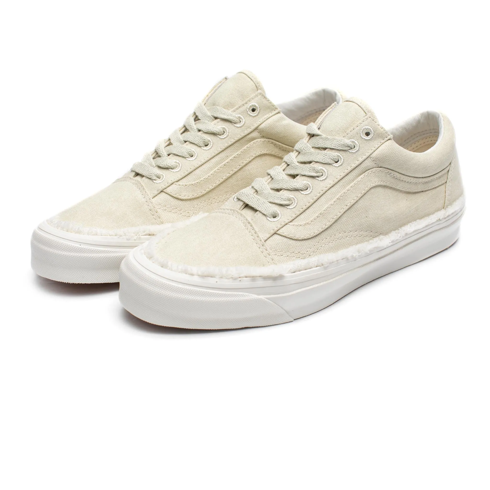 Vans Vault OG Old Skool LX ‘Raw Edge’ Vintage White