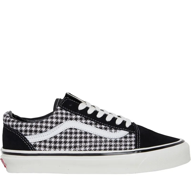 Vans Womens Old Skool 36 DX Trainers Houndstooth