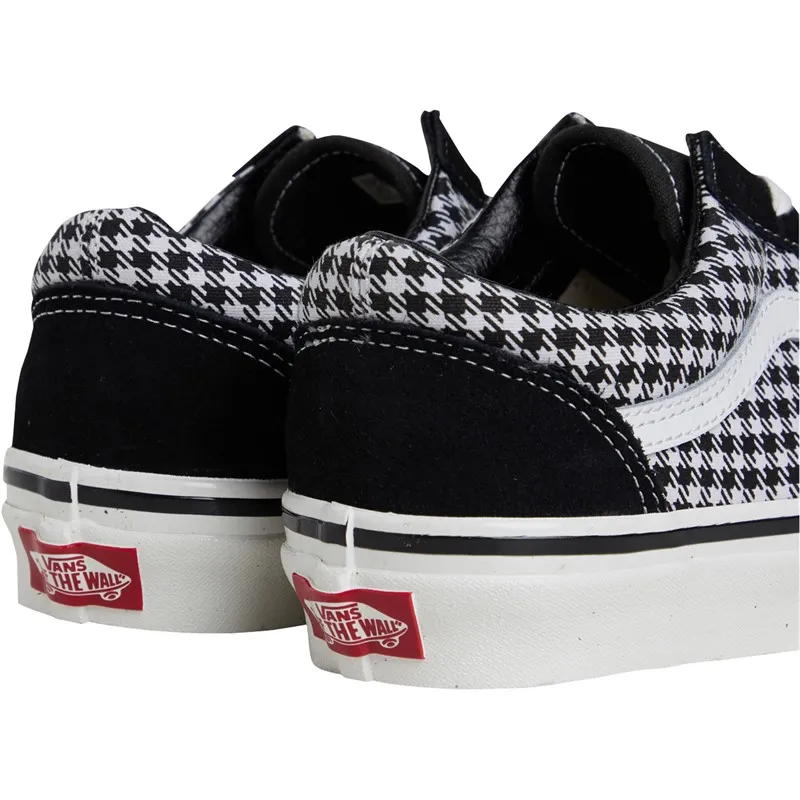 Vans Womens Old Skool 36 DX Trainers Houndstooth