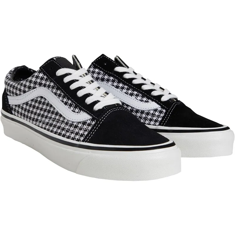 Vans Womens Old Skool 36 DX Trainers Houndstooth