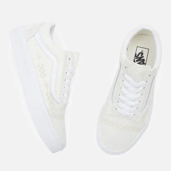 Vans Women's Old Skool Suede and Canvas Trainers