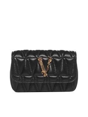 Versace Virtus Quilted Crossbody Bag