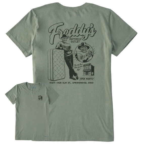 Women's Freddy's Mattress Outlet  Crusher Tee