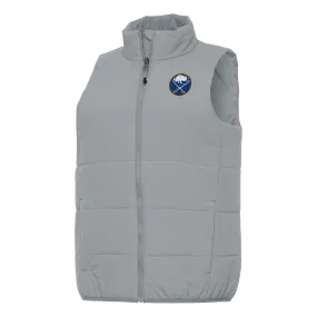 Women's Buffalo Sabres Antigua Gray Experience Full-Zip Vest