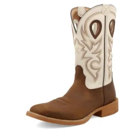 Work Twisted X Men's 12"" Tech X Boot Hazel & Ivory