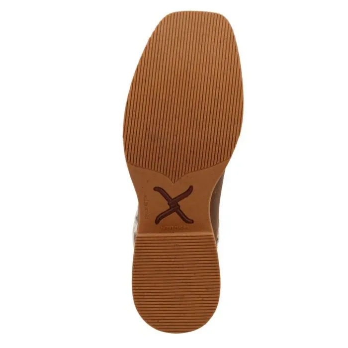 Work Twisted X Men's 12"" Tech X Boot Hazel & Ivory