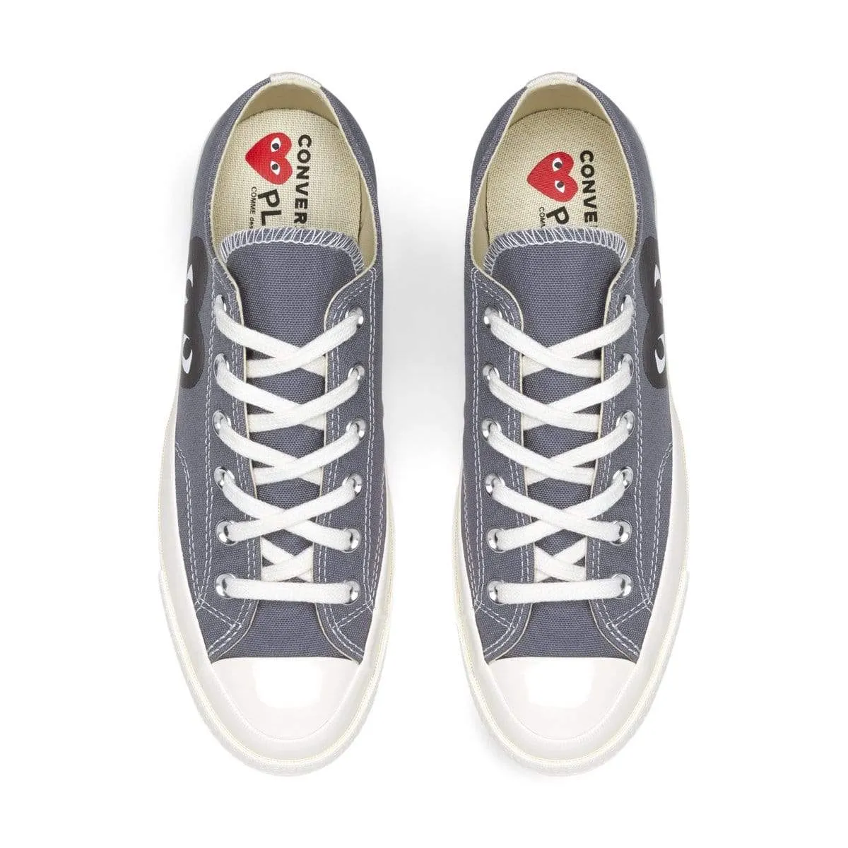 x CDG Play CHUCK TAYLOR LOW Grey