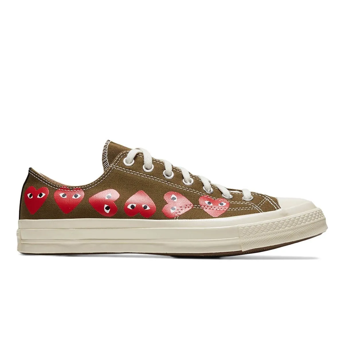 x CDG Play CHUCK TAYLOR LOW Khaki