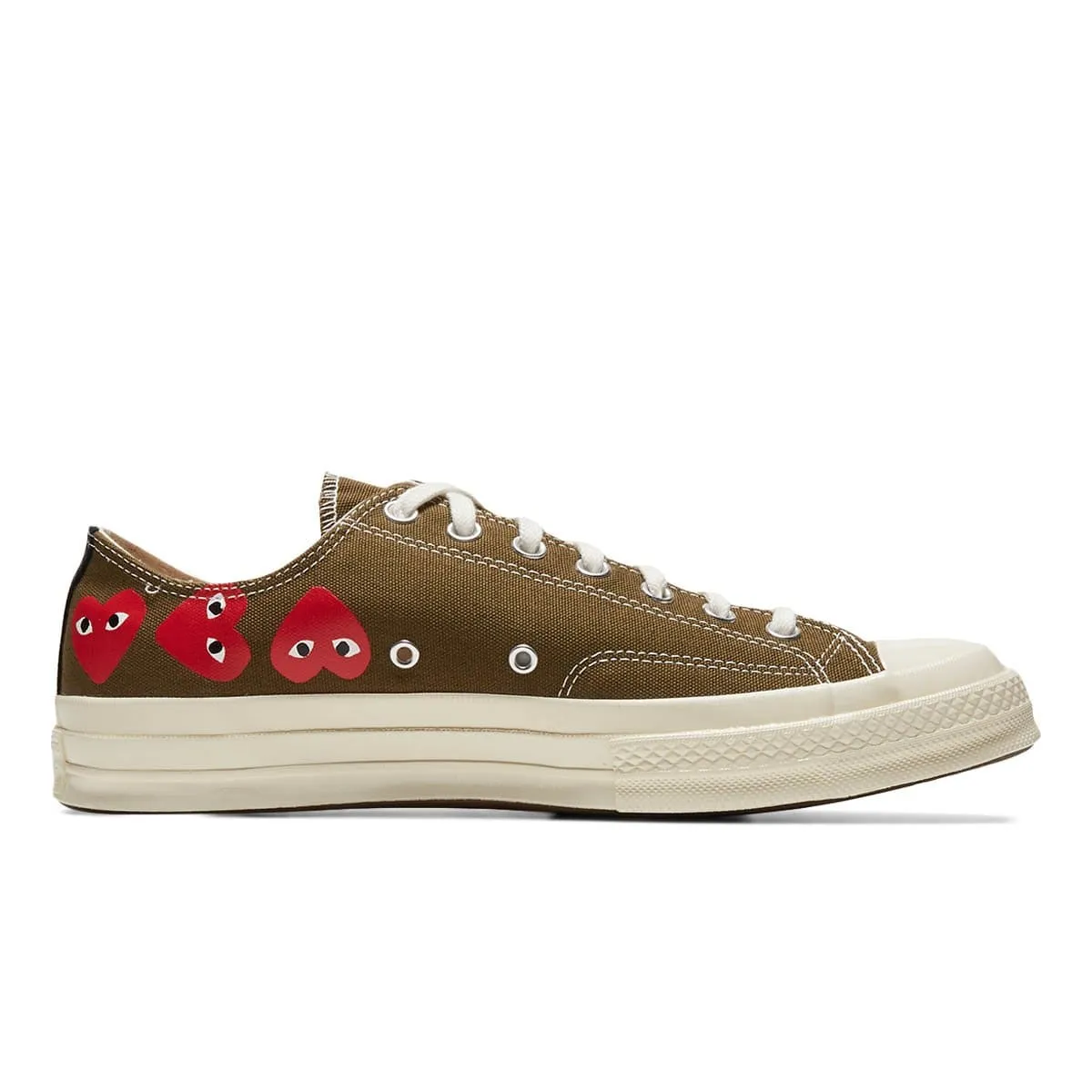 x CDG Play CHUCK TAYLOR LOW Khaki