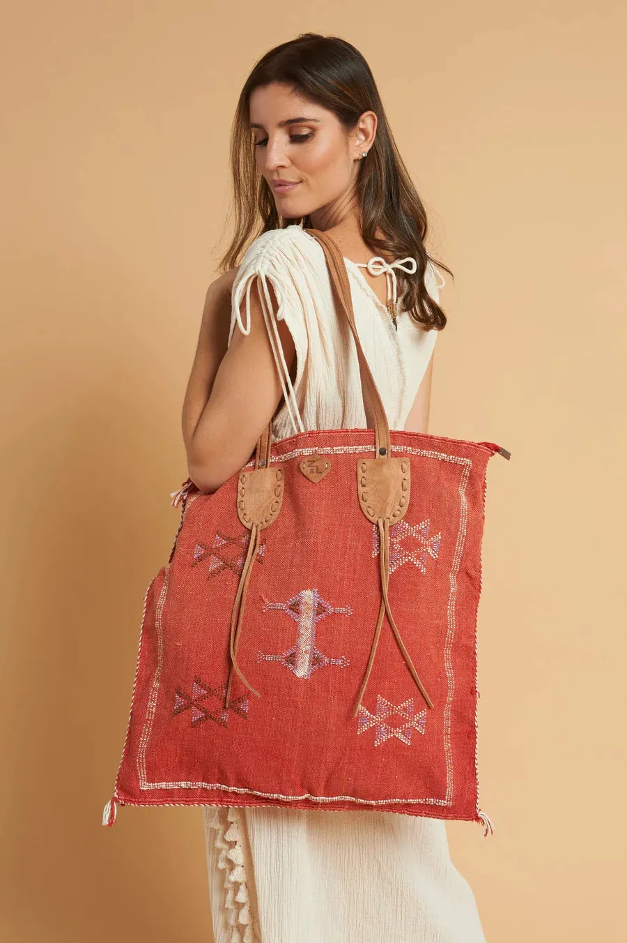 Z&L Europe Morocco Kilim Shoulder Bag